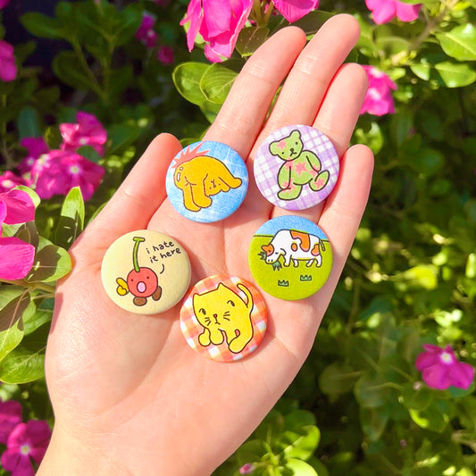 Risograph Pin Set