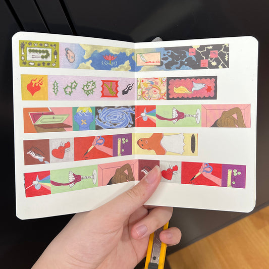 Bird says Ahh!!! - Washi Tape