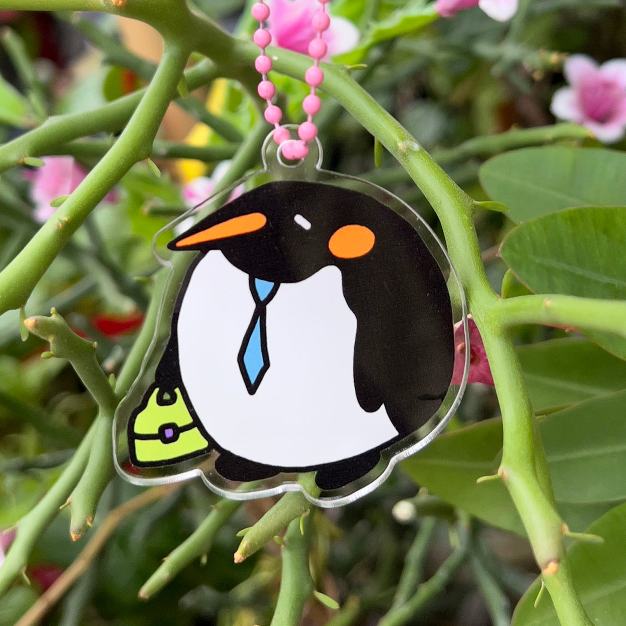 Keychain - Penguin Salaryman