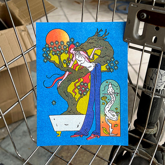 Wood be Great - A5 Print by Nogoodwithcat