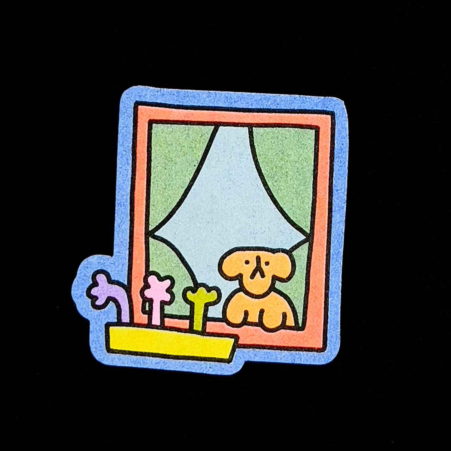 Dog by the Window