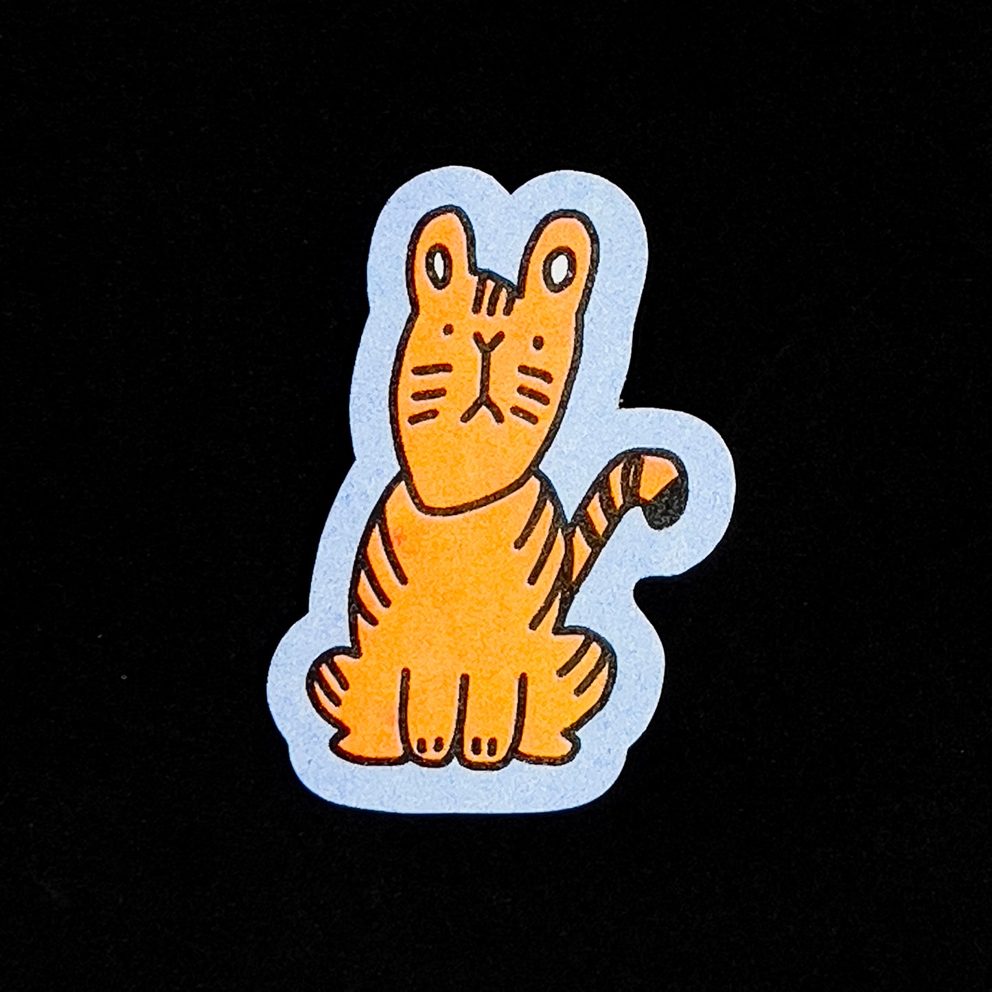 Sitting Tiger