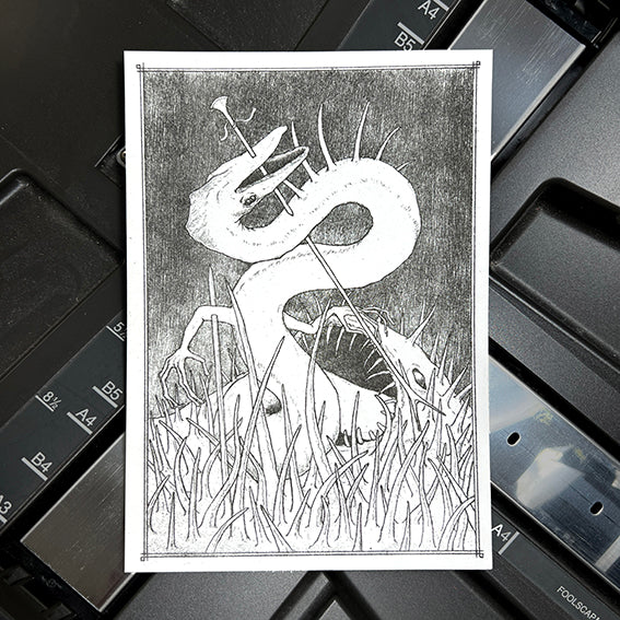 The Summoner - A5 Print by Poom Winyoo