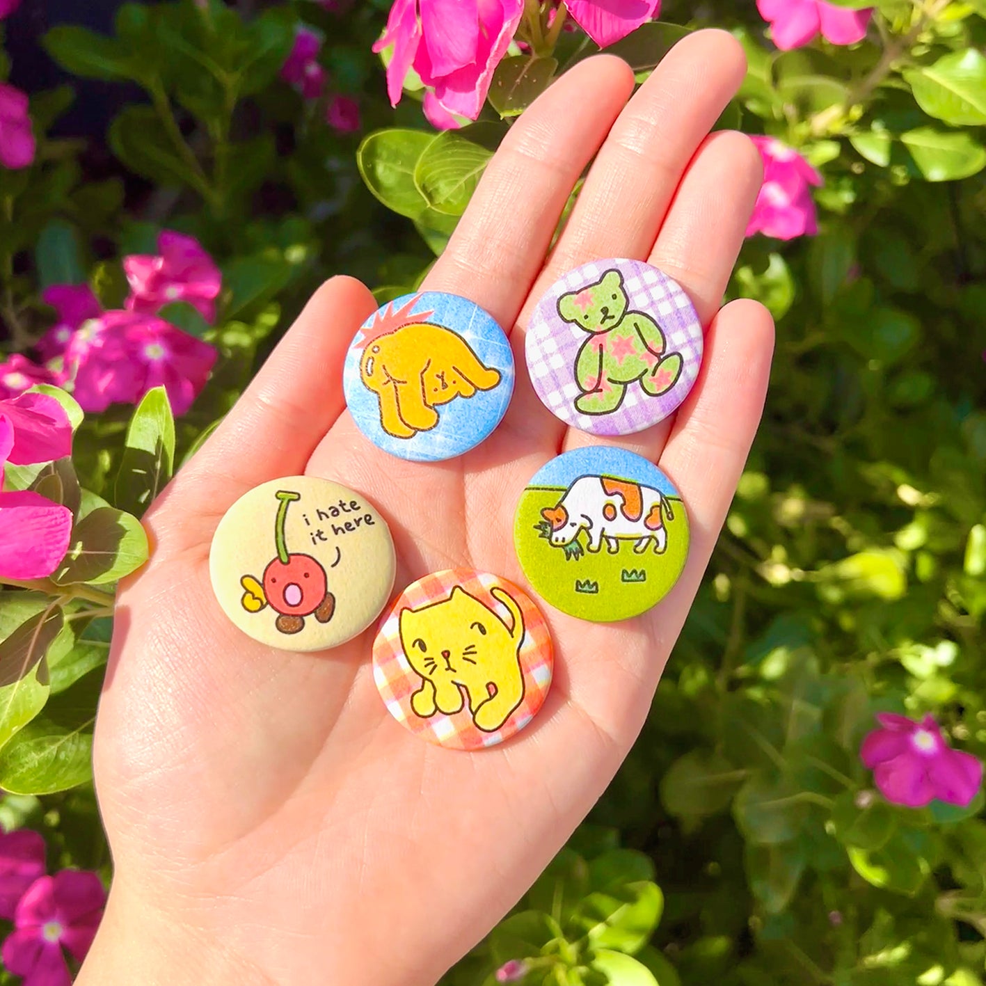 Risograph Pin Set