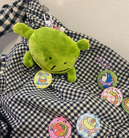 Frogbi - Handmade Plushie Keychain