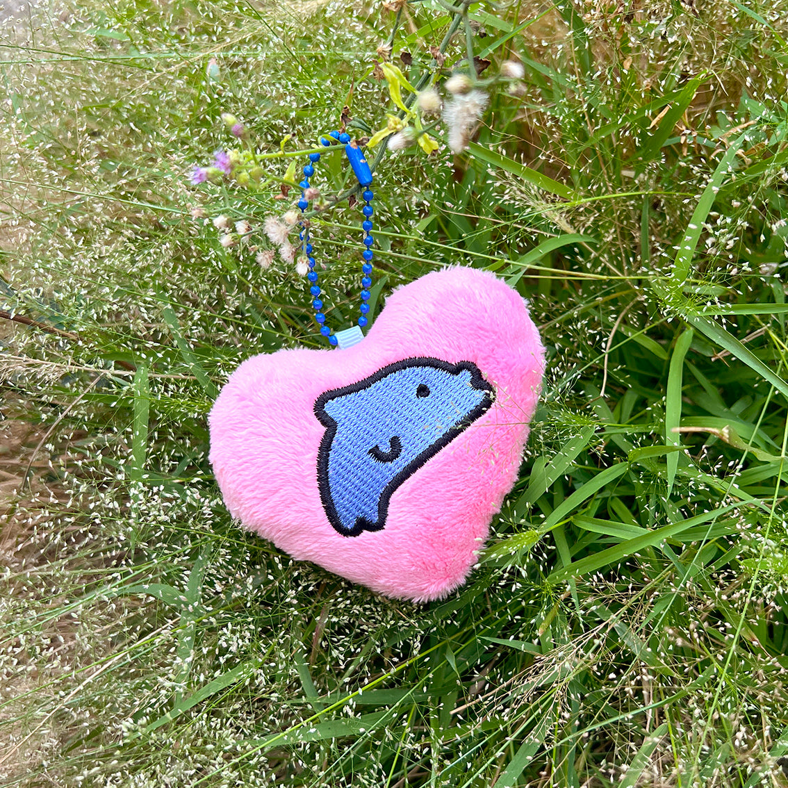 Dolbin  - Handmade Plushie Keychain