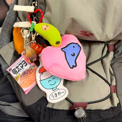 Dolbin  - Handmade Plushie Keychain