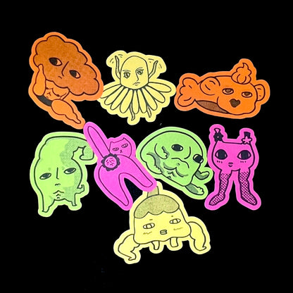Lum Lum 8 pcs sticker set