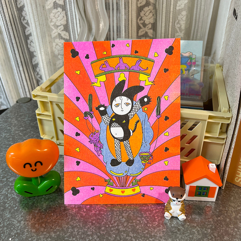 Sexy Rabbit - A5 Print by Fon the Mummy