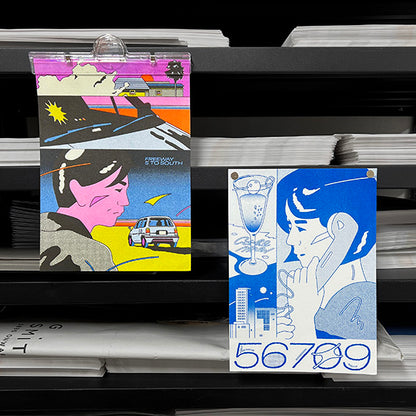 Citypop - A4 Print Set by Jen.two