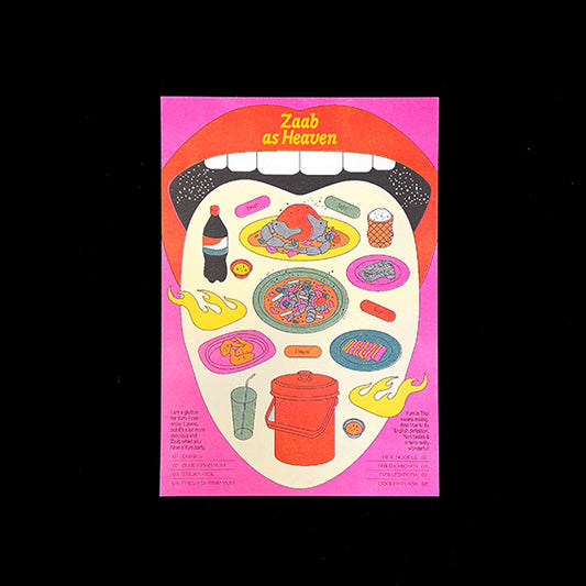 Zaab as Heaven - A4 Print by Jen.two