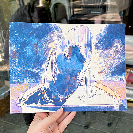 The Fountain - A4 Print by Sasi Tee.