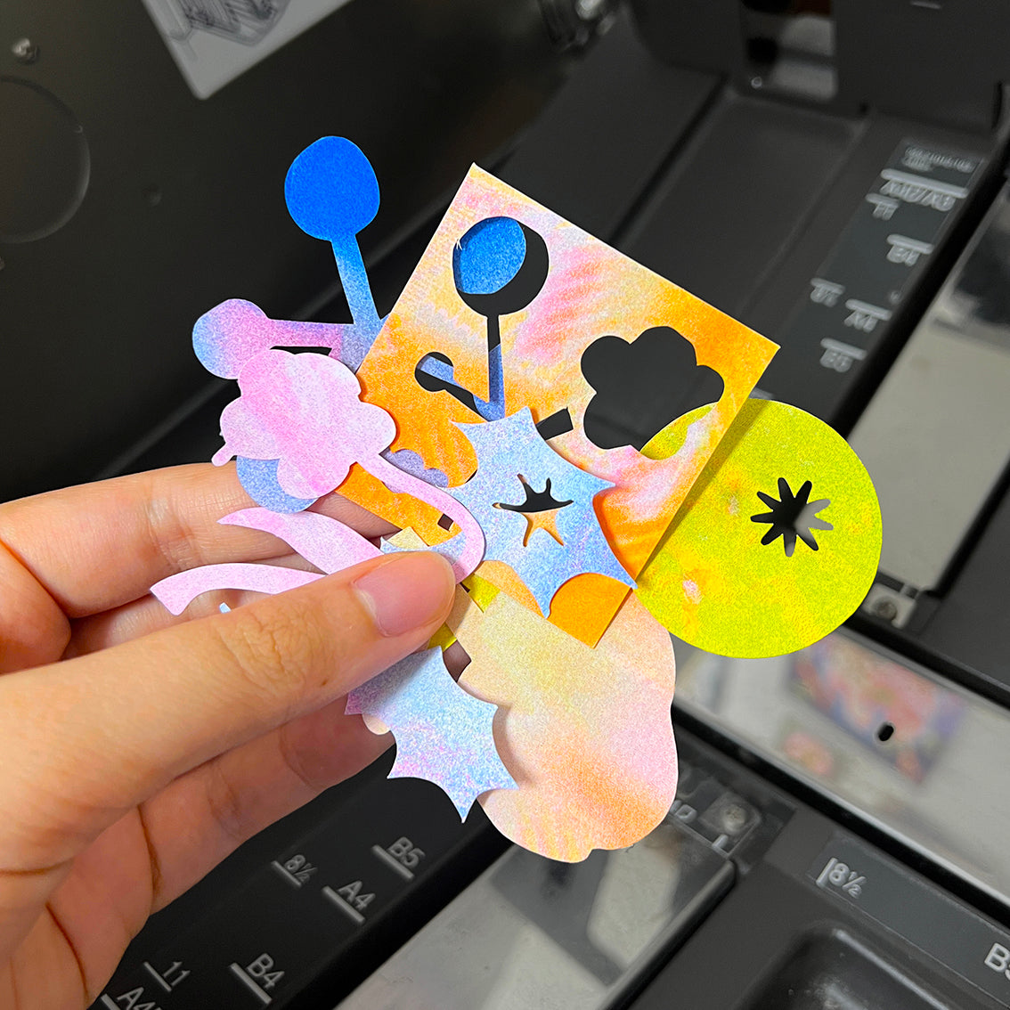 Random Random 7 pcs random sticker set