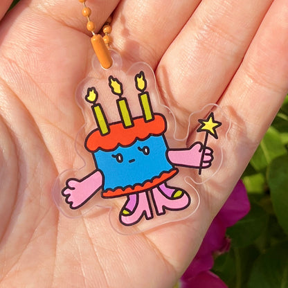 Keychain - Cake Angel