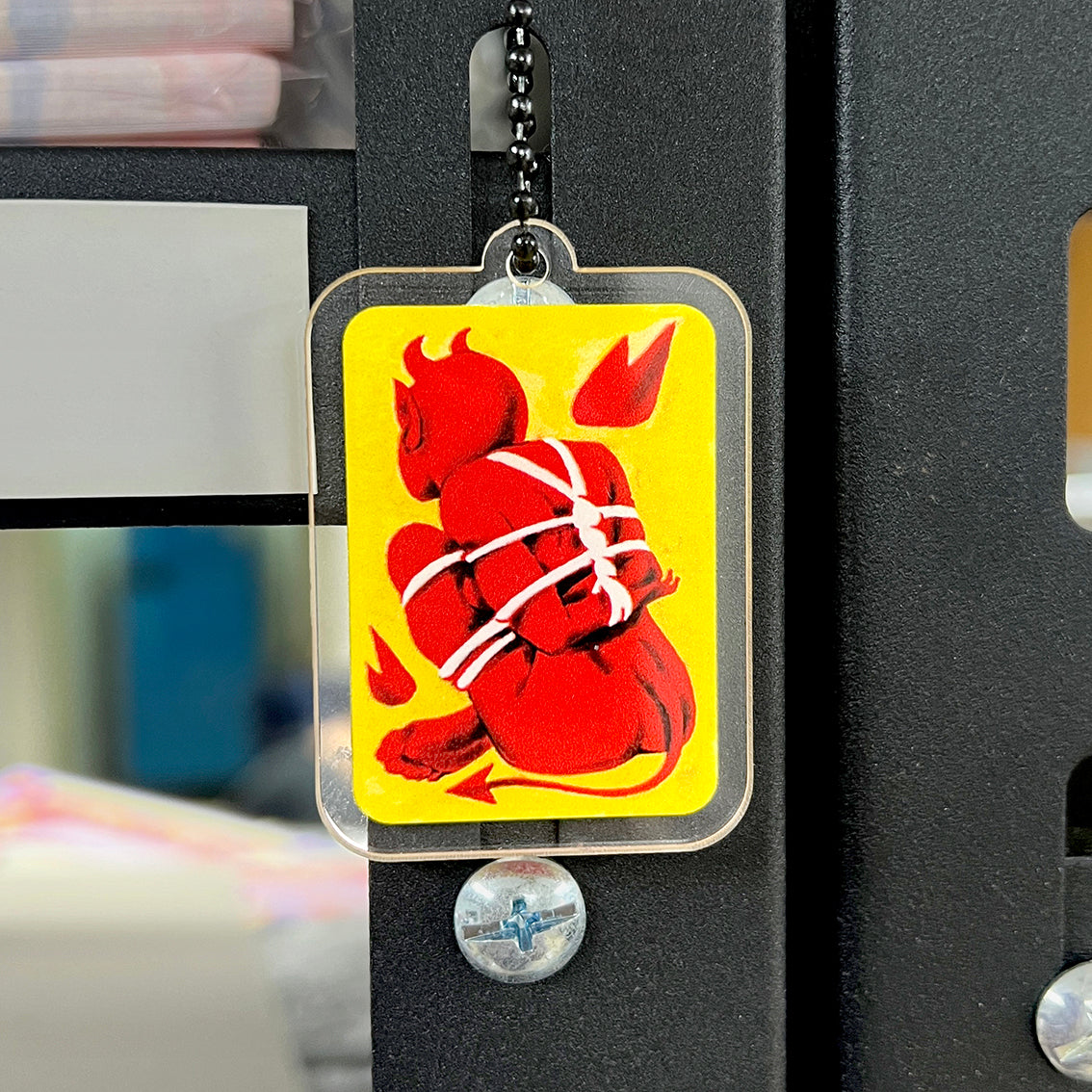 Keychain - Red Devil