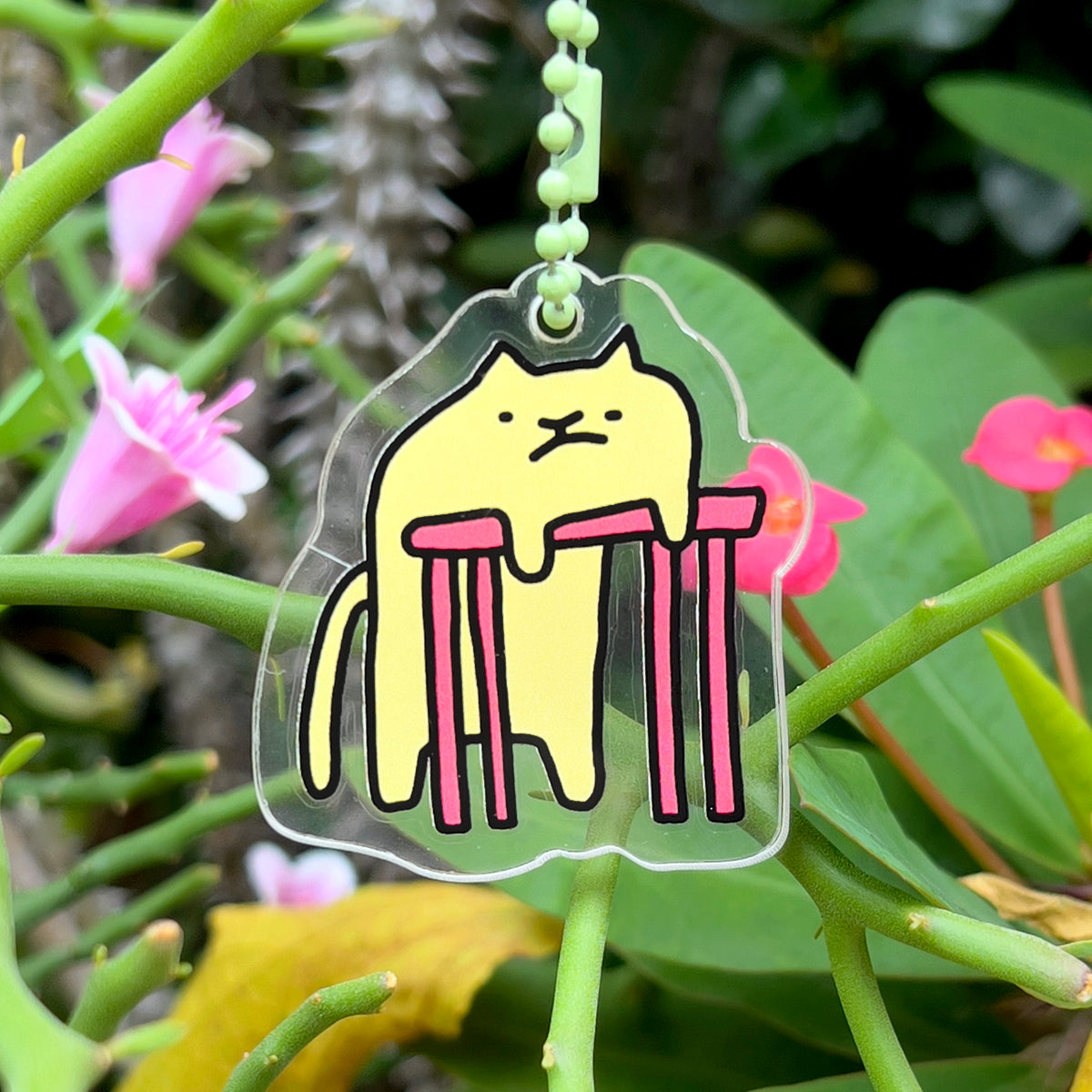 Keychain - Liquid cat