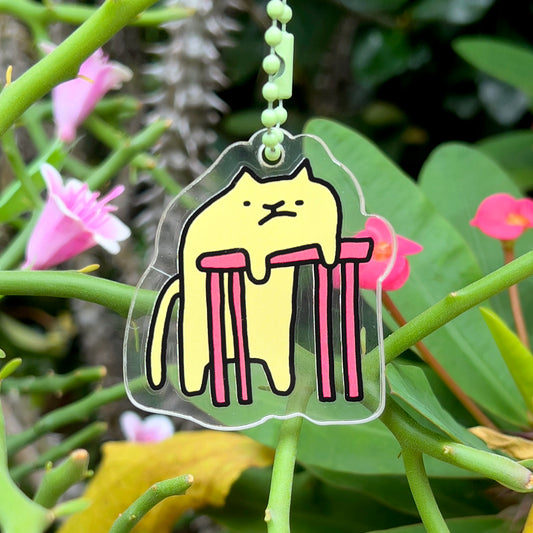 Keychain - Liquid cat