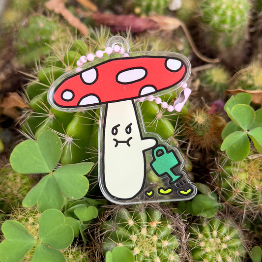 Keychain - Mushroom Gardening
