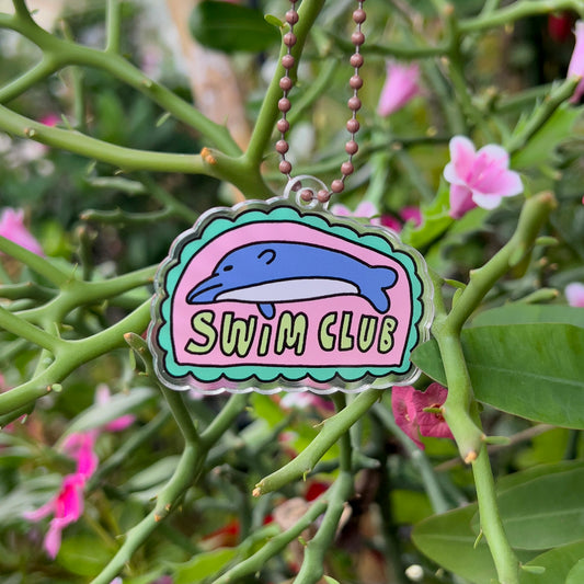 Keychain - Swim Club