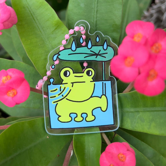 Keychain - Rainy Frog