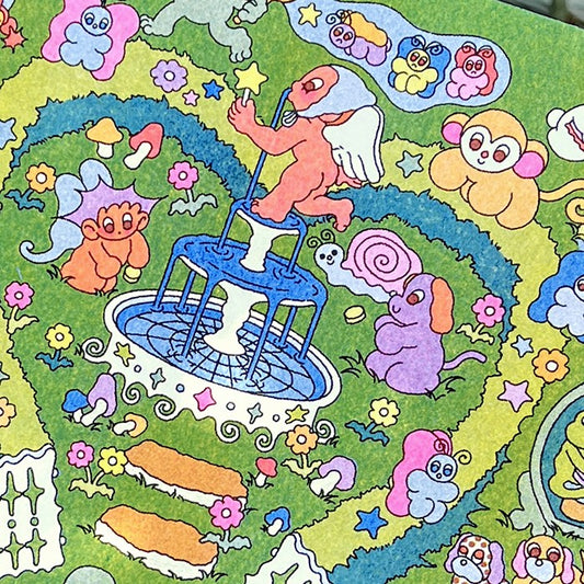 Playground - A4 Print by Rabbit Folder