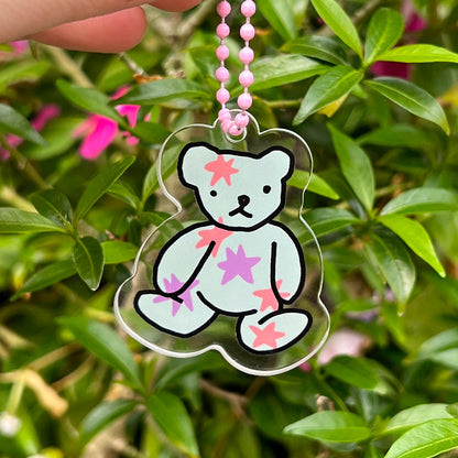 Keychain - Star Teddy