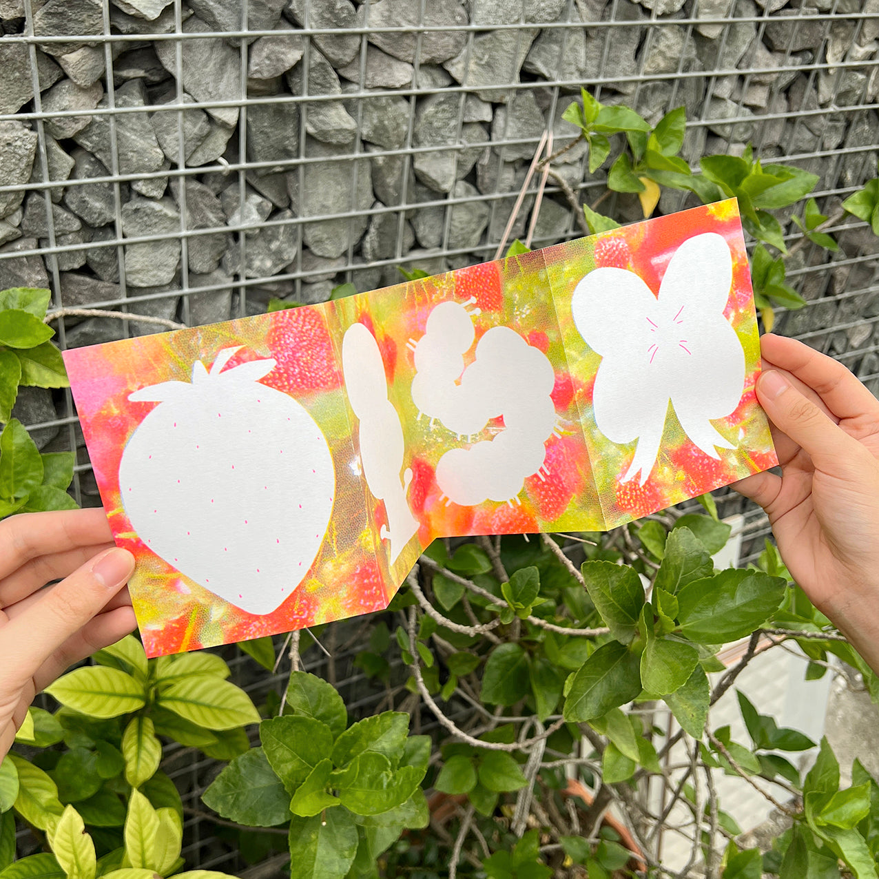 Fruits Accordion Notepad