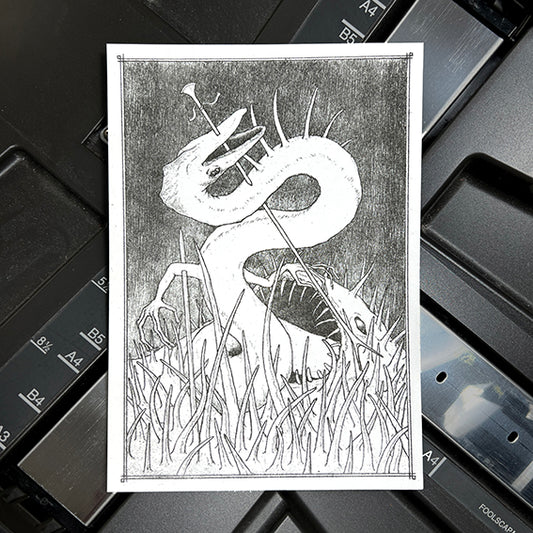 The Summoner - A5 Print by Poom Winyoo